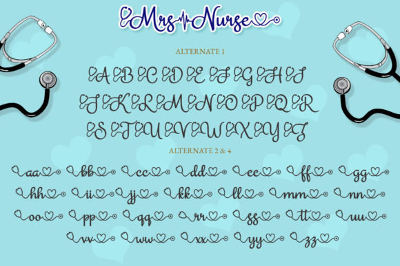 Mrs Nurse Font - Image 8