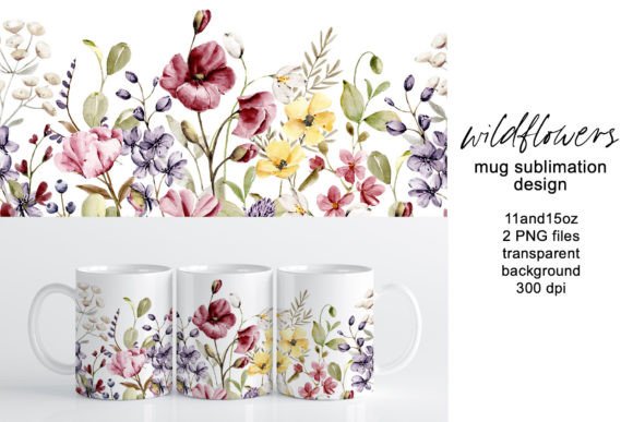 Alternative view of Mug Sublimation Bundle, 10 Designs, PNG
