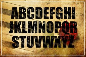 Alternative view of Music Notes Font