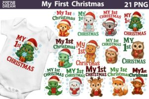 My First Christmas Sublimation Bundle