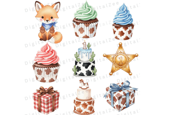 My First Rodeo Clipart, Baby Cowboy Png - Image 3