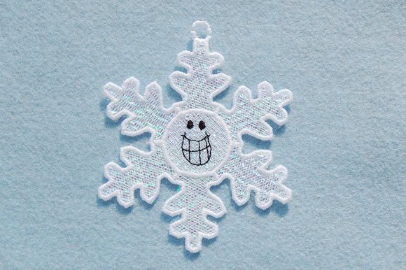 Mylar FSL Charming Little Snowflakes - Image 4