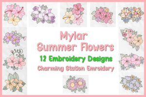 Mylar Summer Flowers