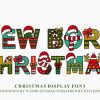 New Born Christmas Font