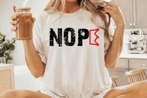 No Kings Protest Sign Nope Svg