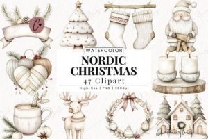 Nordic Christmas Clipart