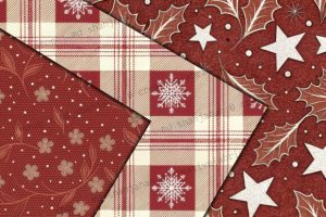 Alternative view of Nordic Red Knit Digital Paper