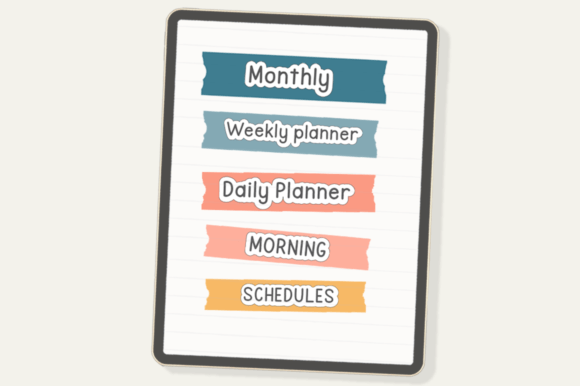 Notes Schedule Font - Image 8