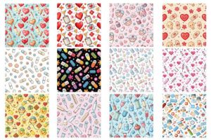 Alternative view of Nurse Digital Papers Patterns