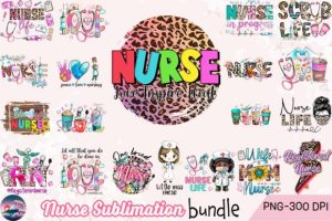 Nurse Sublimation Bundle