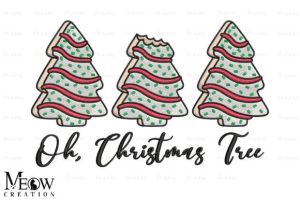 Oh, Christmas Tree Cake