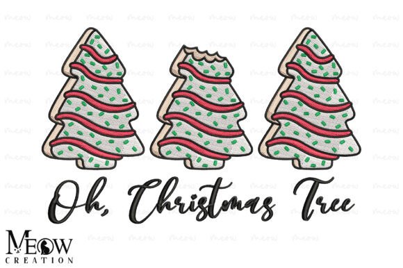 Oh, Christmas Tree Cake