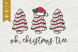 Oh Christmas Tree - Christmas Cake