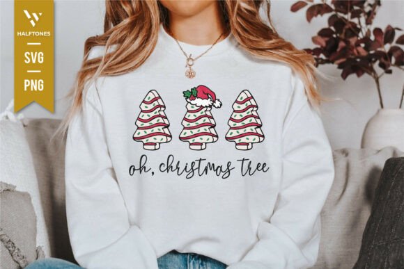 Alternative view of Oh Christmas Tree - Christmas Cake