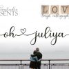 Oh Juliya Font