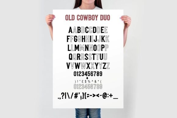 Old Cowboy Bundle Font - Image 3
