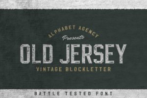 Old Jersey Font