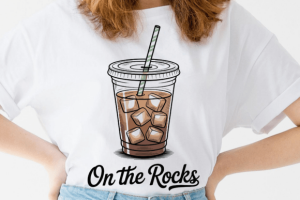 Alternative view of On the Rocks Iced Coffee Lover PNG