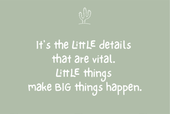 One Little Font - Image 8