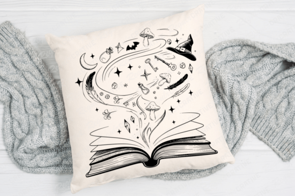 Open Book SVG, Reading SVG Design, Book - Image 4