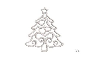 Openwork Christmas Tree