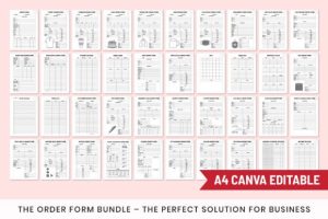 Alternative view of Order Form Editable, Order Tracking