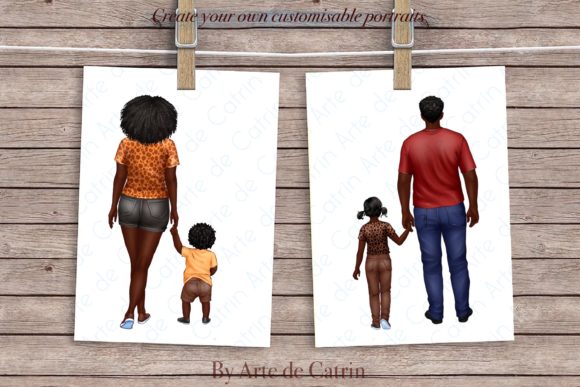 Our Huge Family Clipart, Parents Clipart - Image 8