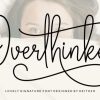 Overthinker Font