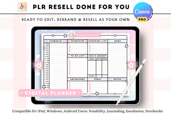 PLR Resell Digital Planner - Image 2