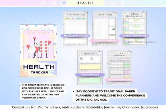 PLR Undated Canva Planner Template - Image 5