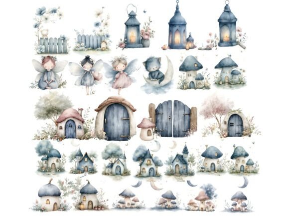 PNG Blue Fairy Clipart - Image 2