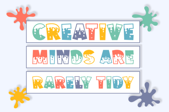 Paint Drips Font - Image 2