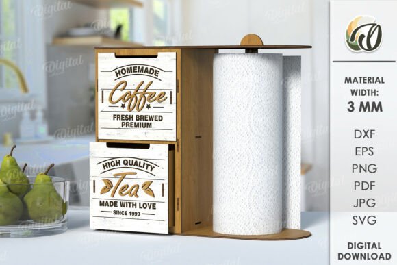 Paper Towel Holders Bundle Laser Cut - Image 4