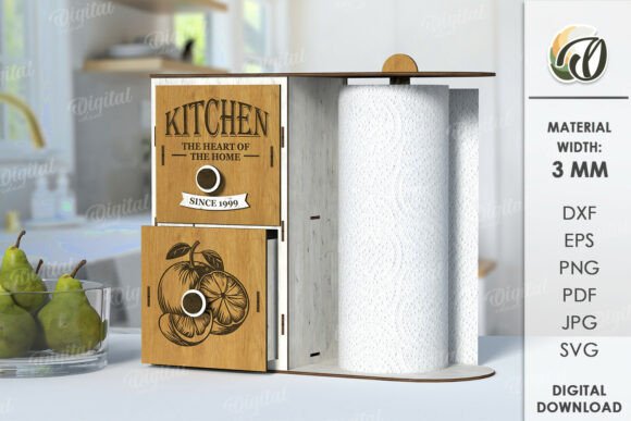 Paper Towel Holders Bundle Laser Cut - Image 7