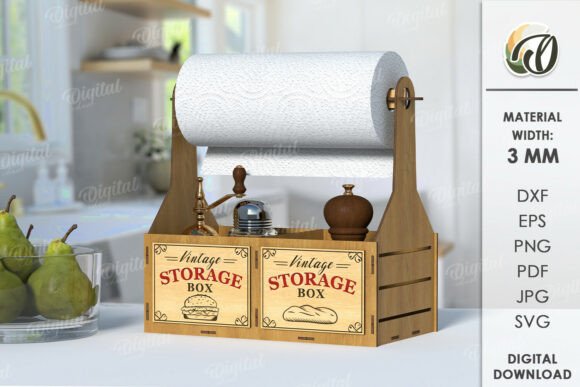 Paper Towel Holders Bundle Laser Cut - Image 8