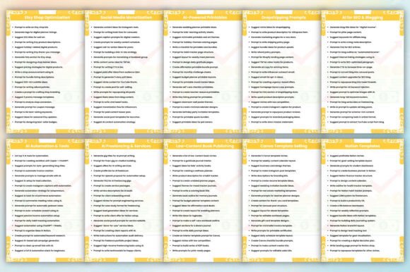 Passive Income with AI: 1000+ Prompts - Image 6