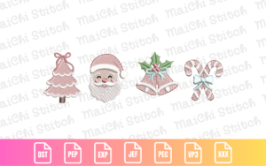 Pastel Christmas Mini Set