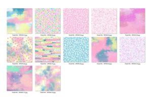 Alternative view of Pastel Mix Backgrounds
