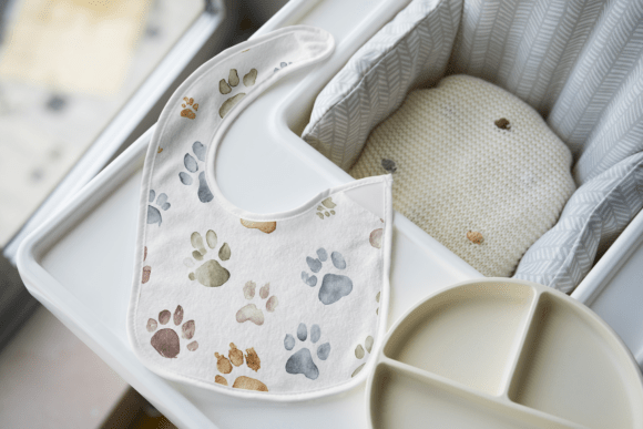 Pastel Paw Print Seamless Pattern - Image 6