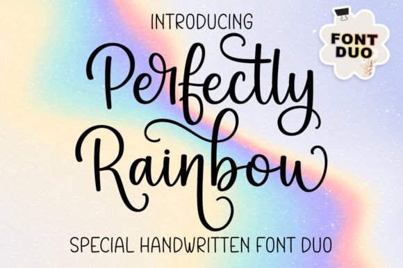 Perfectly Rainbow Font