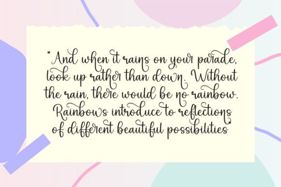 Perfectly Rainbow Font - Image 2