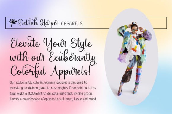 Perfectly Rainbow Font - Image 3