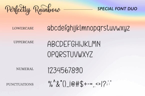 Perfectly Rainbow Font - Image 8