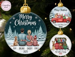Personalized Family Christmas Ornament