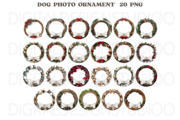 Personalized Pet Christmas Ornament, Dog - Image 2