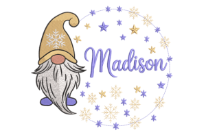 Personalized Winter Gnome