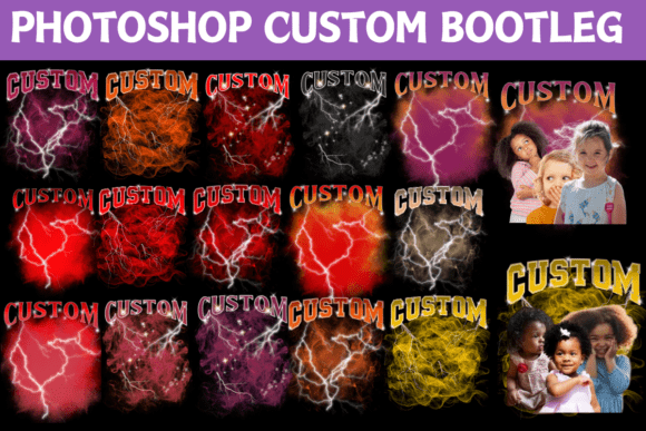 Photoshop Custom Bootleg Canva Template - Image 3