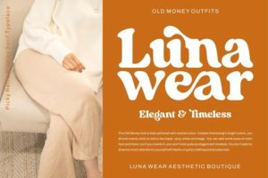 Alternative view of Picky Retro Font