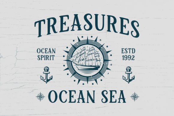 Pirates Blue Font - Image 4