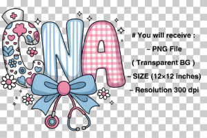 Alternative view of Preppy CNA Nurse Coquette, Cna Nurse Png